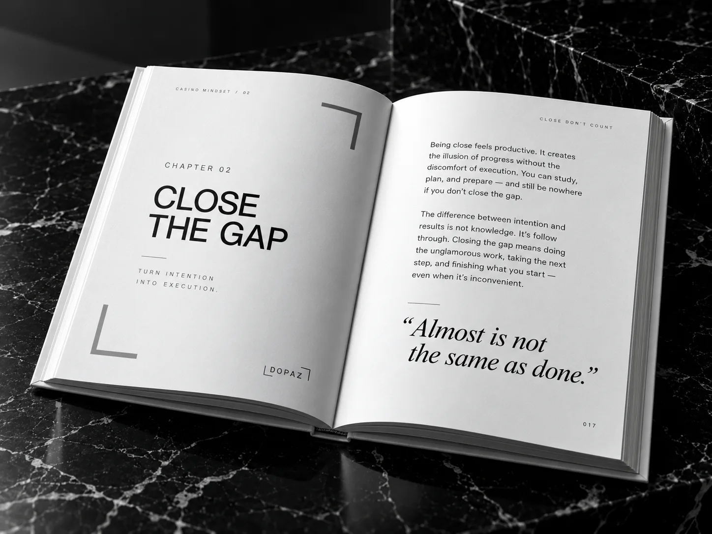 CLOSE DON’T COUNT preview spread 3